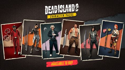 dead island 2 character pack.